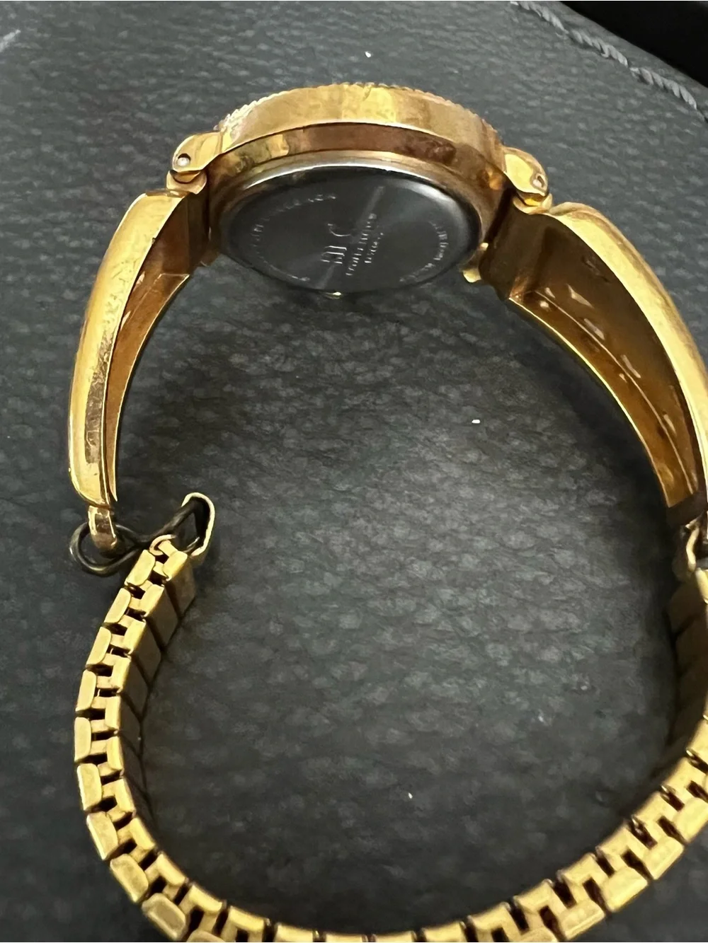 Gold Ornate Women's Bracelet Watch - Decorative Dial VINTAGE